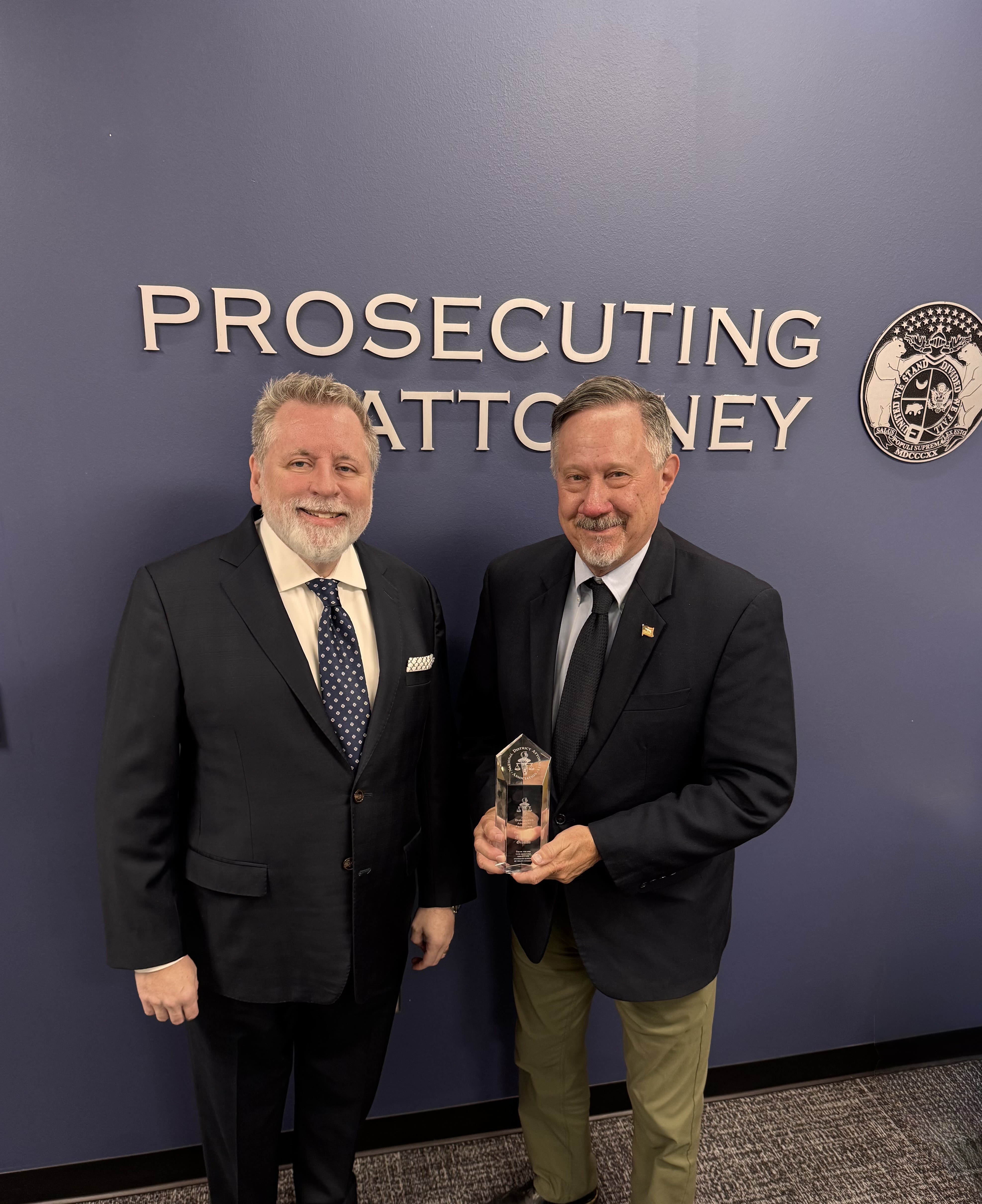 News Image Platte County First Assistant Prosecuting Attorney receives national award